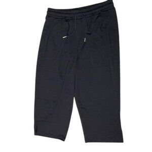 Woman's Knit Jogging Capris LARGE (6767)